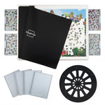 1500-Piece Rotating Puzzle Board · Gray Drawers