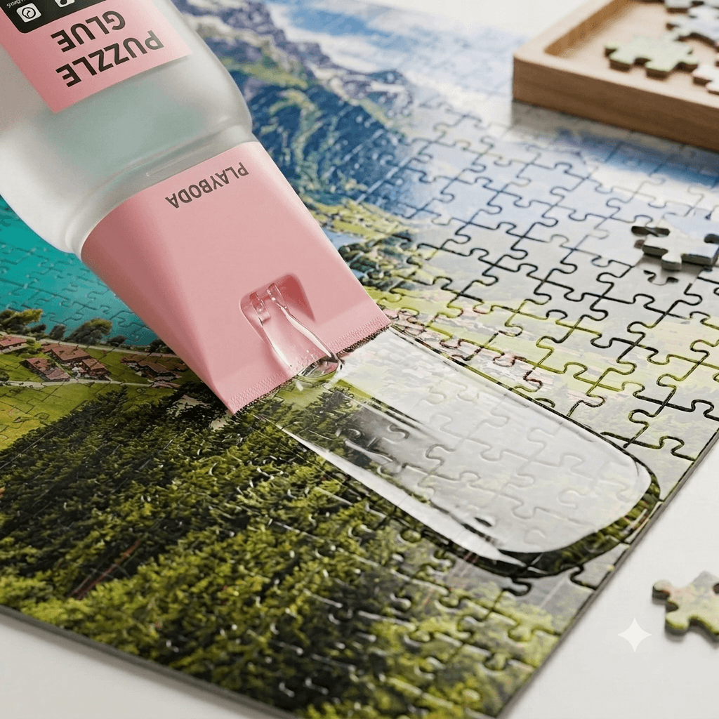 Playboda 2-in-1 Puzzle Glue & Spreader