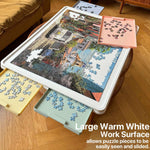1500 Piece Rotating Puzzle Board – Large, Multicolor Drawers - Playboda